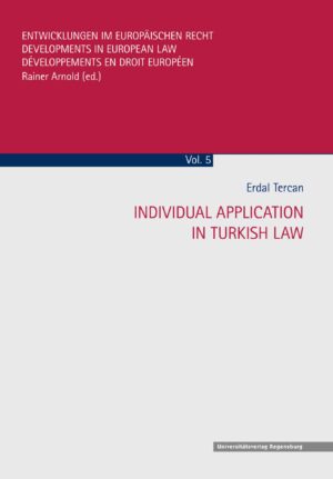 Individual Application In Turkish Law