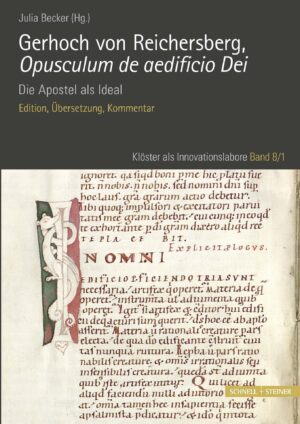 Opusculum de aedificio Dei. Die Apostel als Ideal