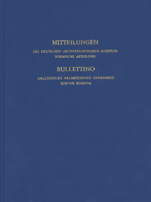 Mitteilungen des Deutschen Archäologischen Instituts